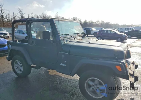 1999 Jeep Wrangler / Tj Se from USA, damaged, VIN 1J4FY29P2XP490077
